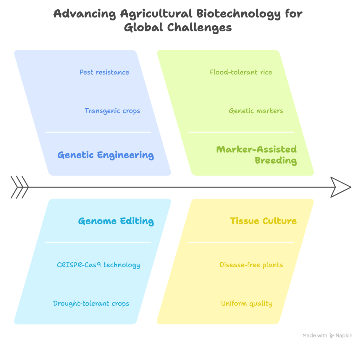 Advancing agricultural biotechnology for global challenges