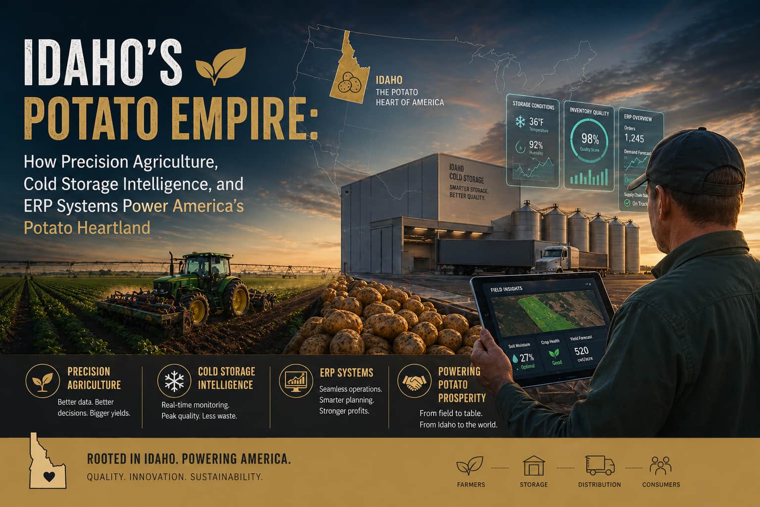 Idaho's potatos Empire